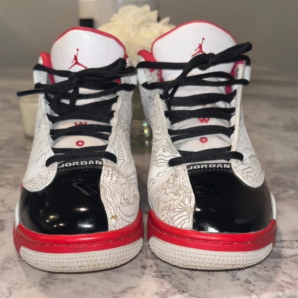 Jordan Kids Sneakers - Red, Black, White